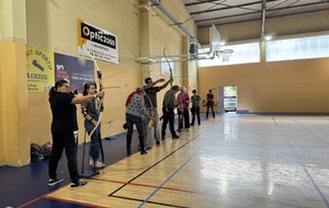 Reprise dans le gymnase Frederic Mistral