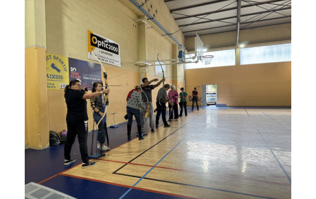 Reprise dans le gymnase Frederic Mistral